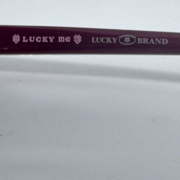 Lucky Brand Spark Plug KIDS Cateye EyeGlasses in Red H16408 - Picture 6 of 7